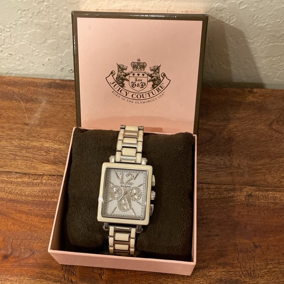 Vintage Y2K Juicy Couture White Watch - Picture 3 of 15